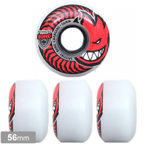SPITFIRE CHARGERS CLASSIC CLEAR RED 80HD 56mm 【 スピットファイヤー チャージャーズ クラシック クリア レッド ウィール 】