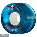 POWELL-PERALTA CLEAR CRUISER WHEELS BLUE 80A 63mm 【 パウエル ペラルタ クリア クルーザー ウィール ブルー 】