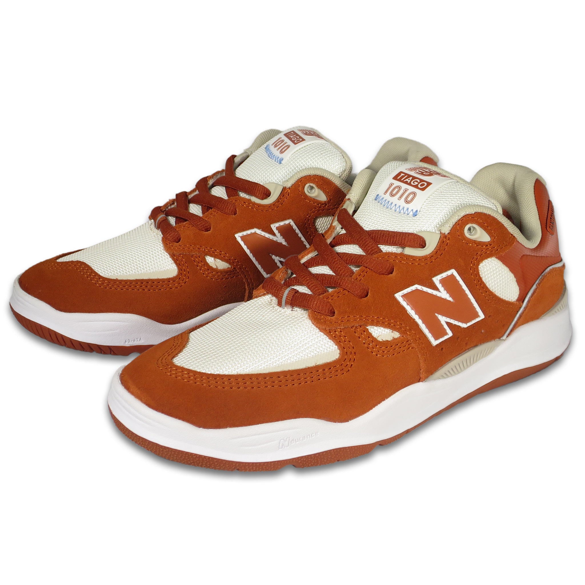 NEW BALANCE NUMERIC 1010 RD TIAGO LEMOS RUST OXIDE BROWN/WHITE/SEA SAL