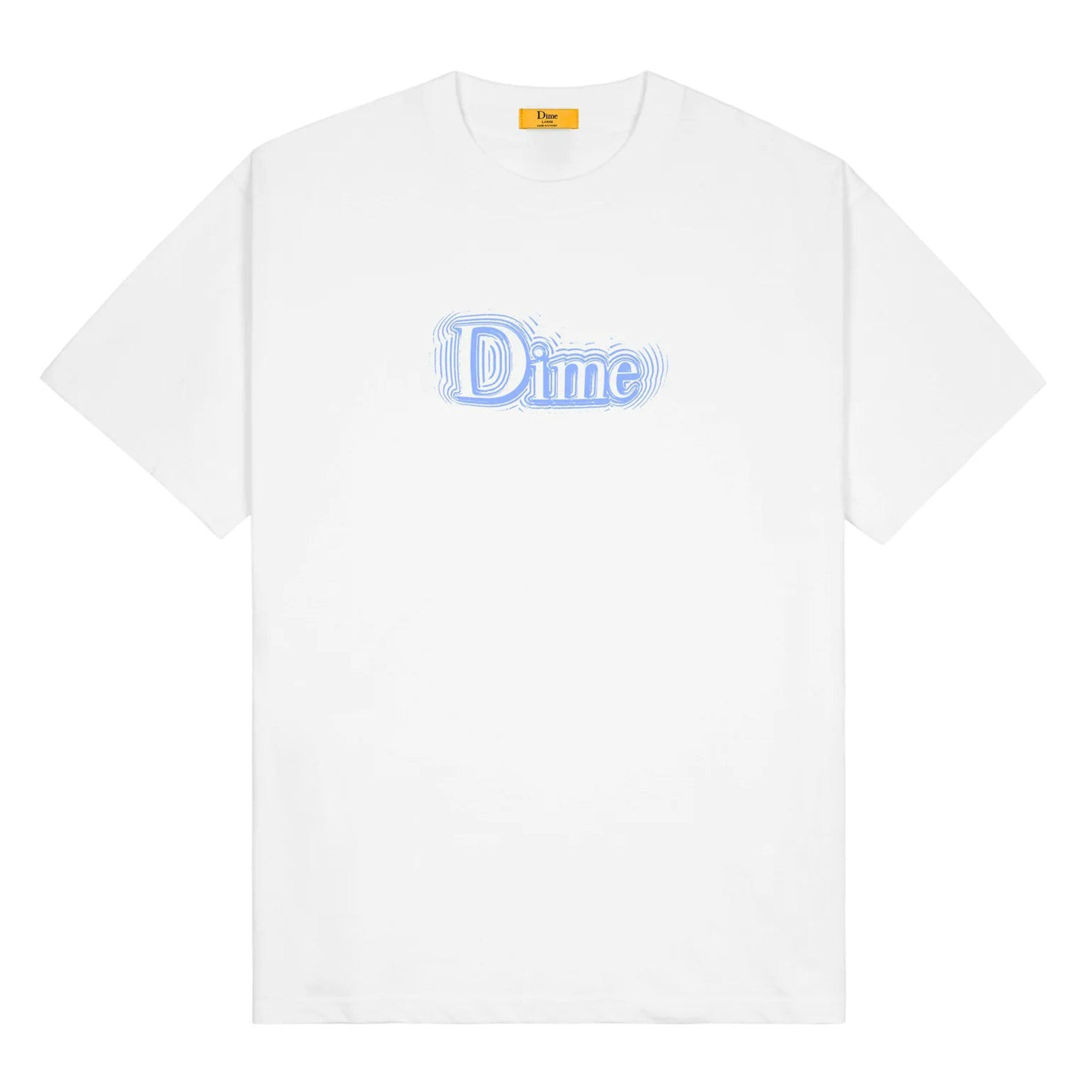Dime Classic Skull Tシャツ ホワイト M TSHIRTS_SP24D1_SKULL_BLACK_204