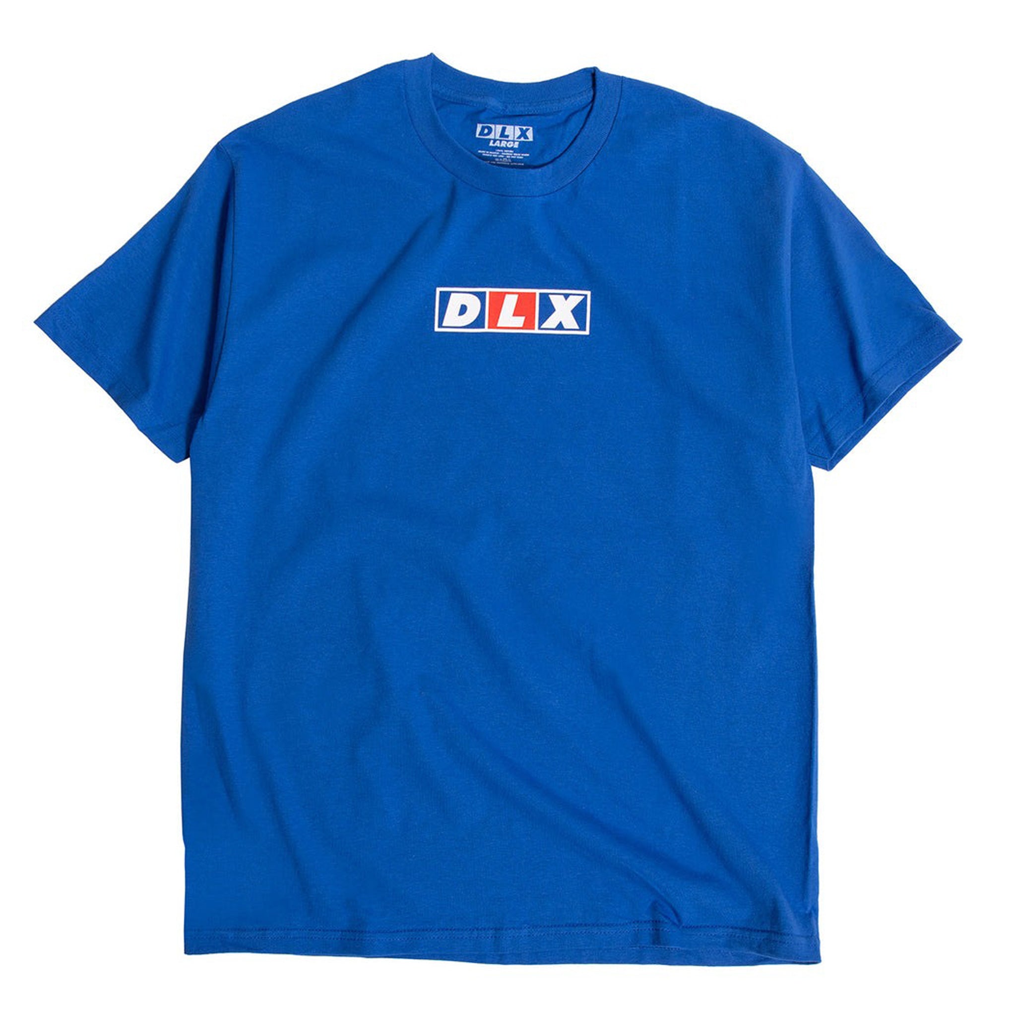 DLXSF DLX LOGO T-SHIRTS ROYAL BLUE 【 デラックス DLX ロゴ Tシャツ 