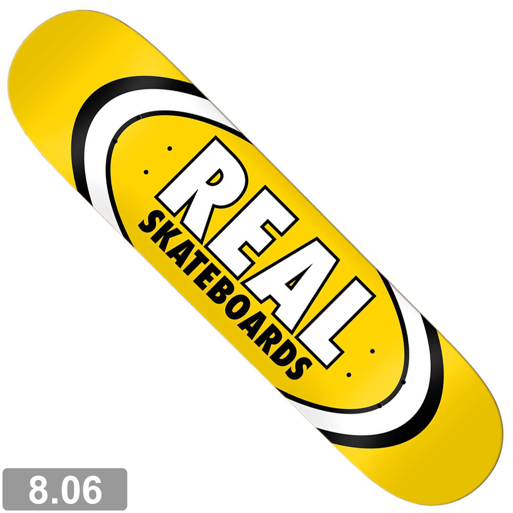 REAL CLASSIC OVAL YELLOW DECK 8.06 【 リアル クラシック イエロー