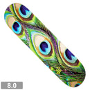 MINI LOGO PEACOCK FEATHER 242  K20 DECK 8.0 【 ミニ ロゴ ピーコック フェザー 242 K20 デッキ 】