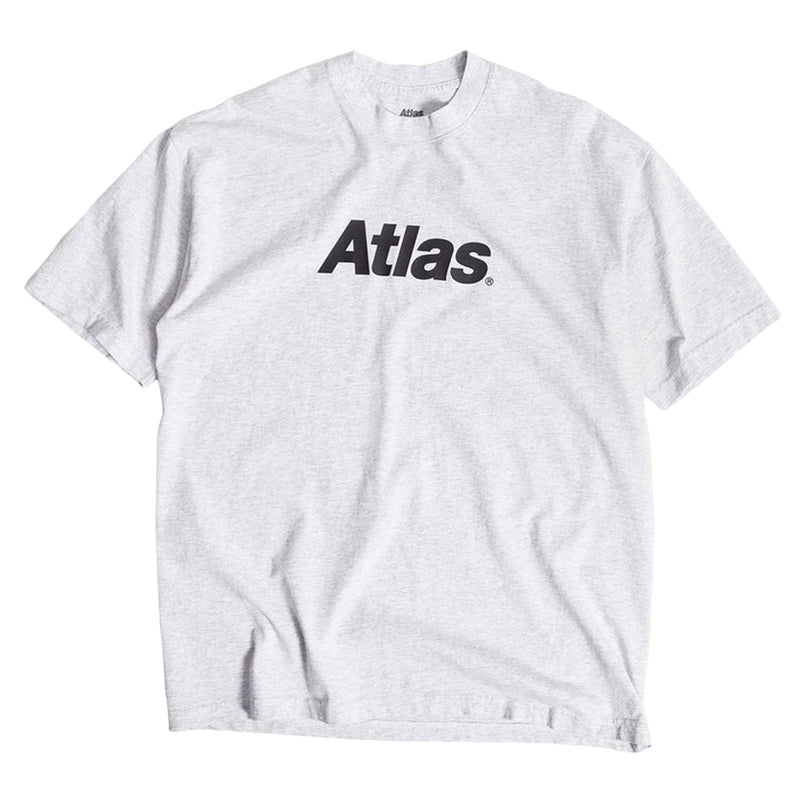 ATLAS LOGO T-SHIRTS ASH 【 アトラス ロゴ Tシャツ アッシュ 】