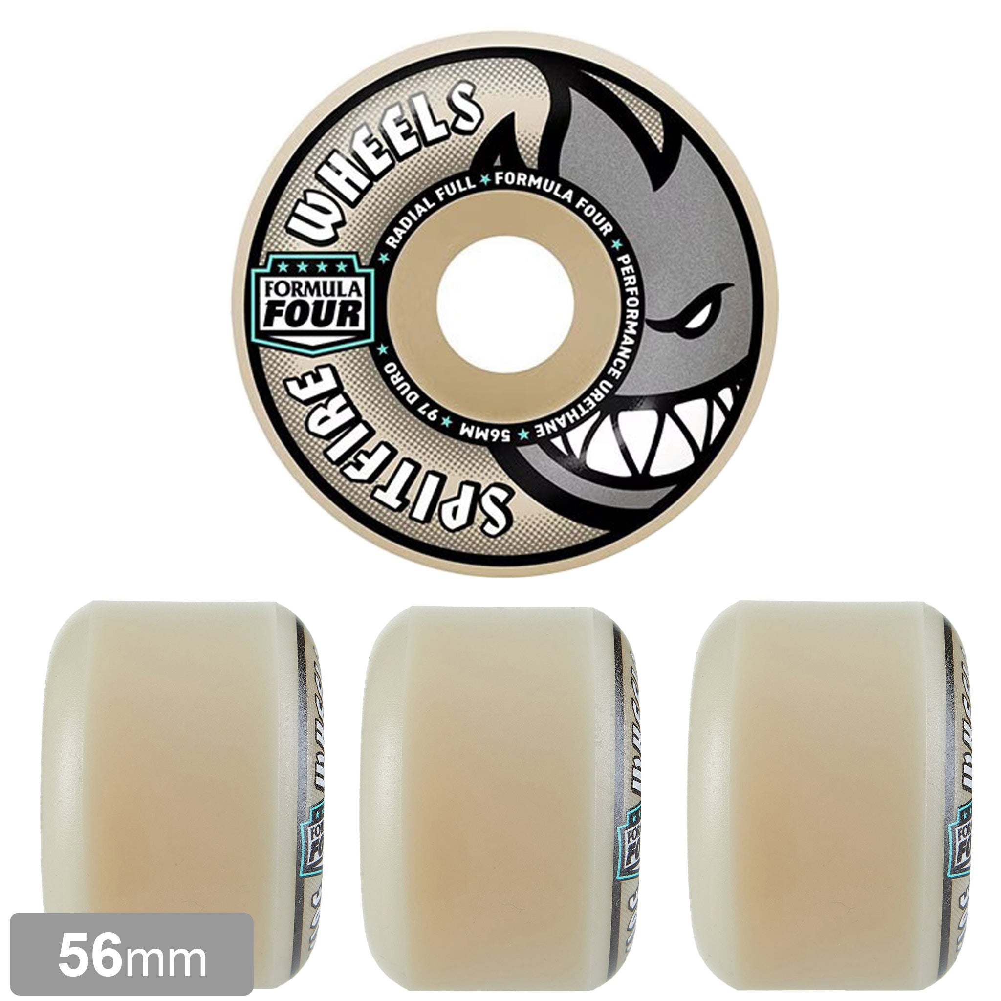 SPITFIRE FORMULA FOUR RADIAL FULL 97DURO 54mm 【 スピット