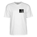 POWELL-PERALTA CHRIS SENN POLICE T‐SHIRT WHITE【 パウエル ペラルタ クリス セン ポリス Tシャツ ホワイト 】