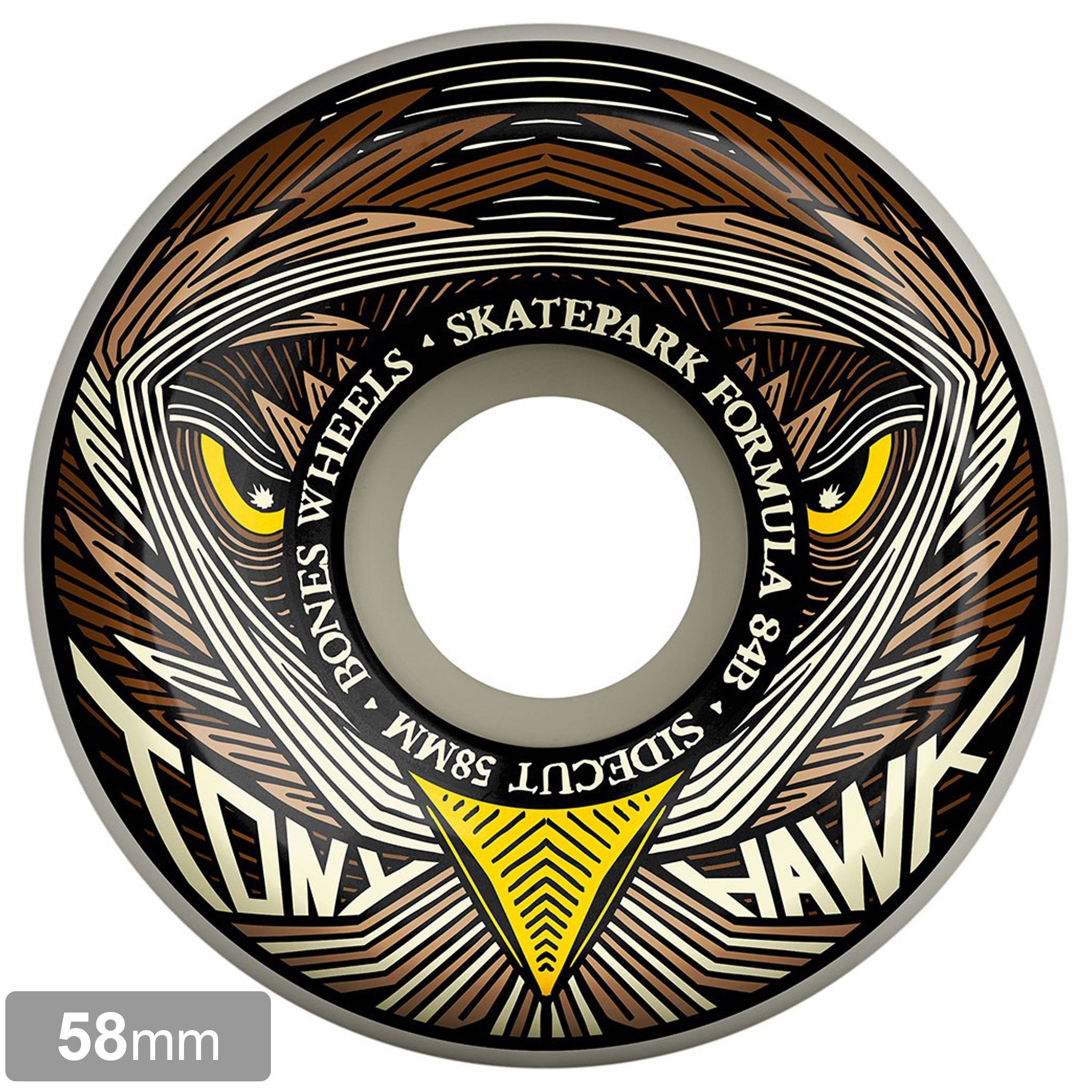 BONES SPF HAWK NIGHT HAWK PRO WHEEL 58mm 84B 【 ボーンズ SPF