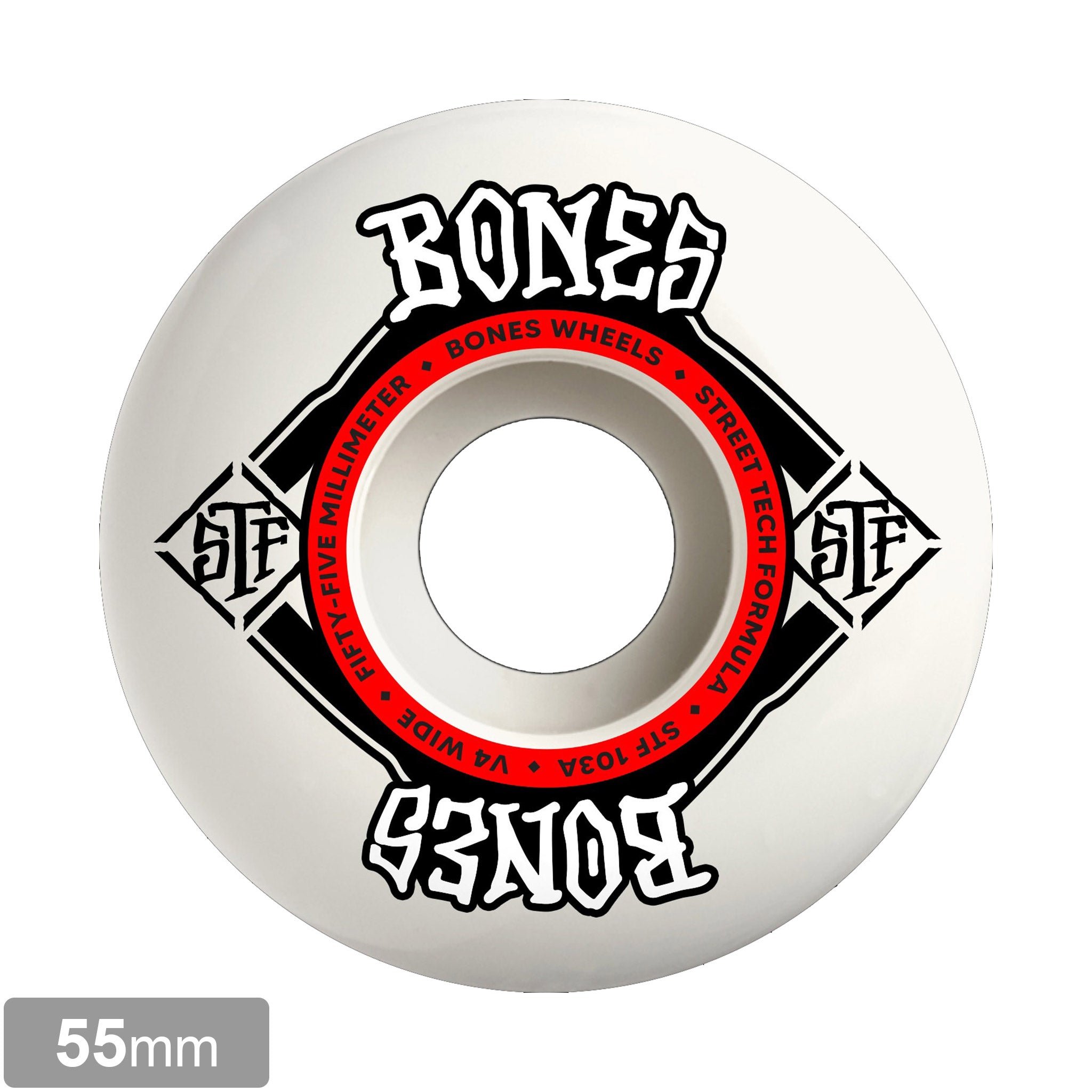 BONES PRO STF V4 WIDE 55mm 103A WHEEL 【 ボーンズ STF V4 ワイド
