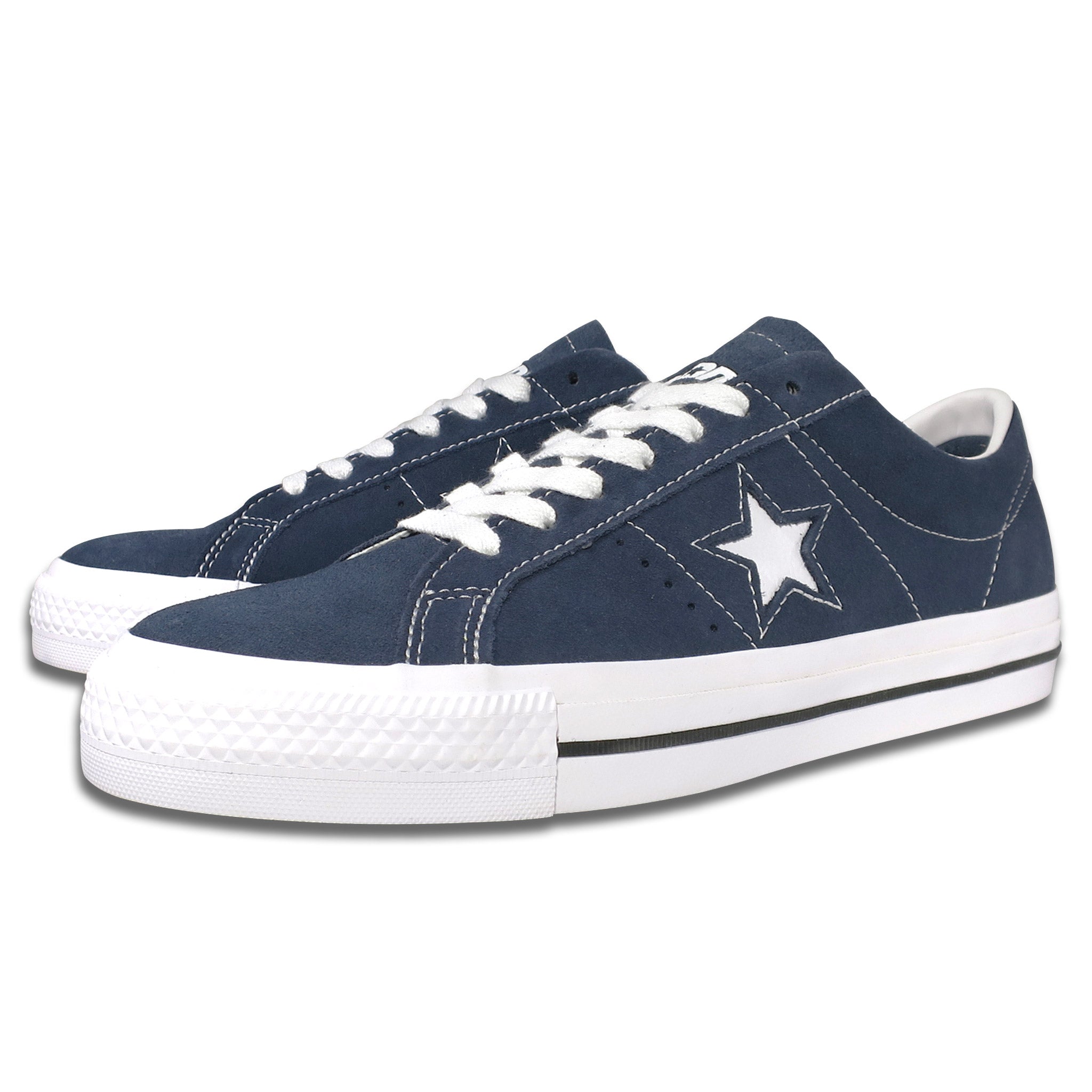 CONVERSE ONE STAR PRO SUEDE NAVY / WHITE CONS