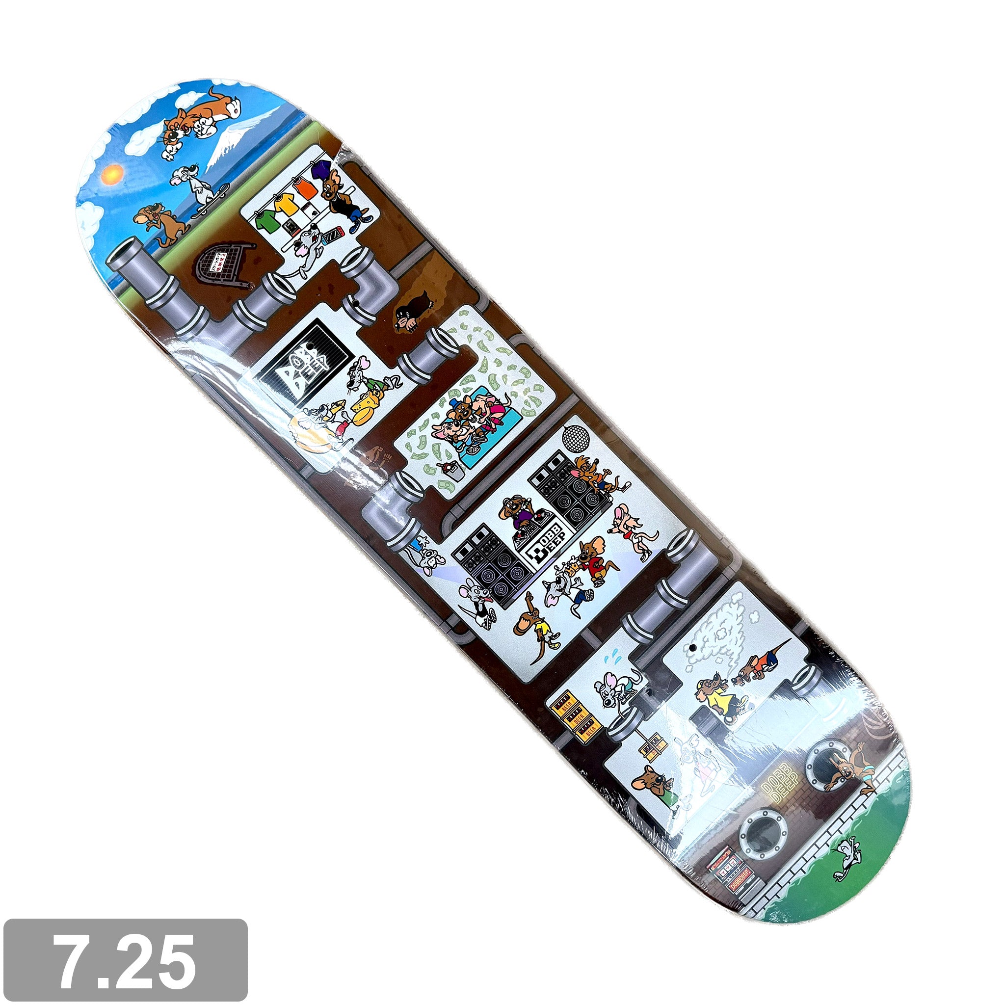 フルカスタムデッキ　7.5インチ PRIMITIVE（プリミティブ） 7.75 8.0 インチ スケボー デッキ