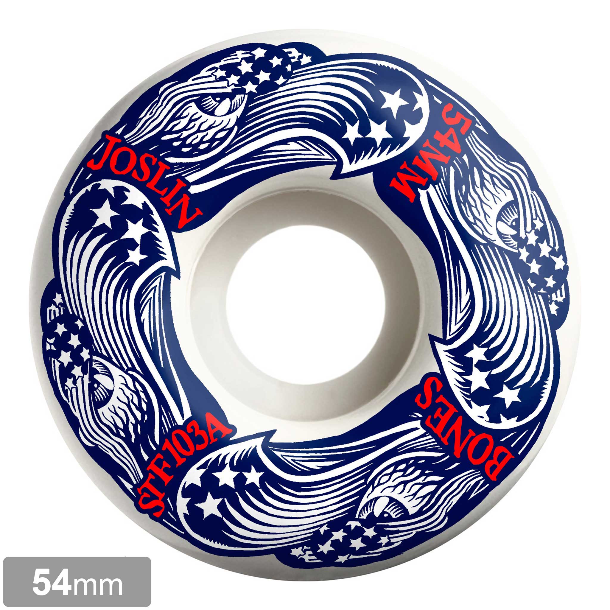 BONES PRO STF V1 JOSLIN FREEDOM FOURSOME 54mm 103A WHEEL