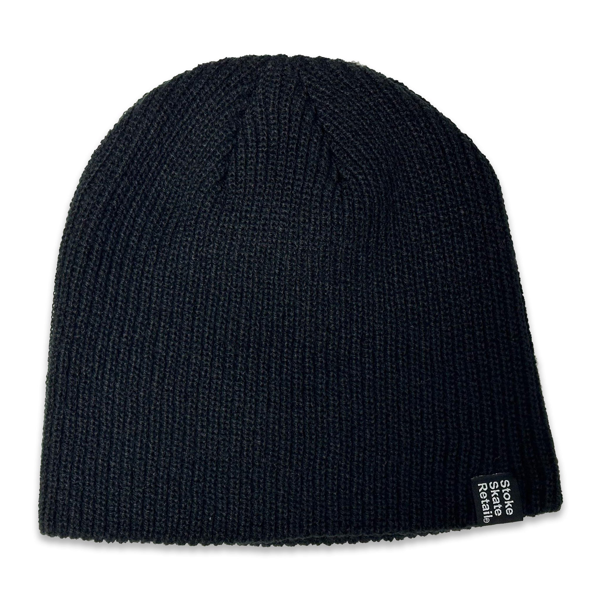 STOKE SIMPLE BEANIE BLACK【 ストーク シンプル ビーニー ブラック