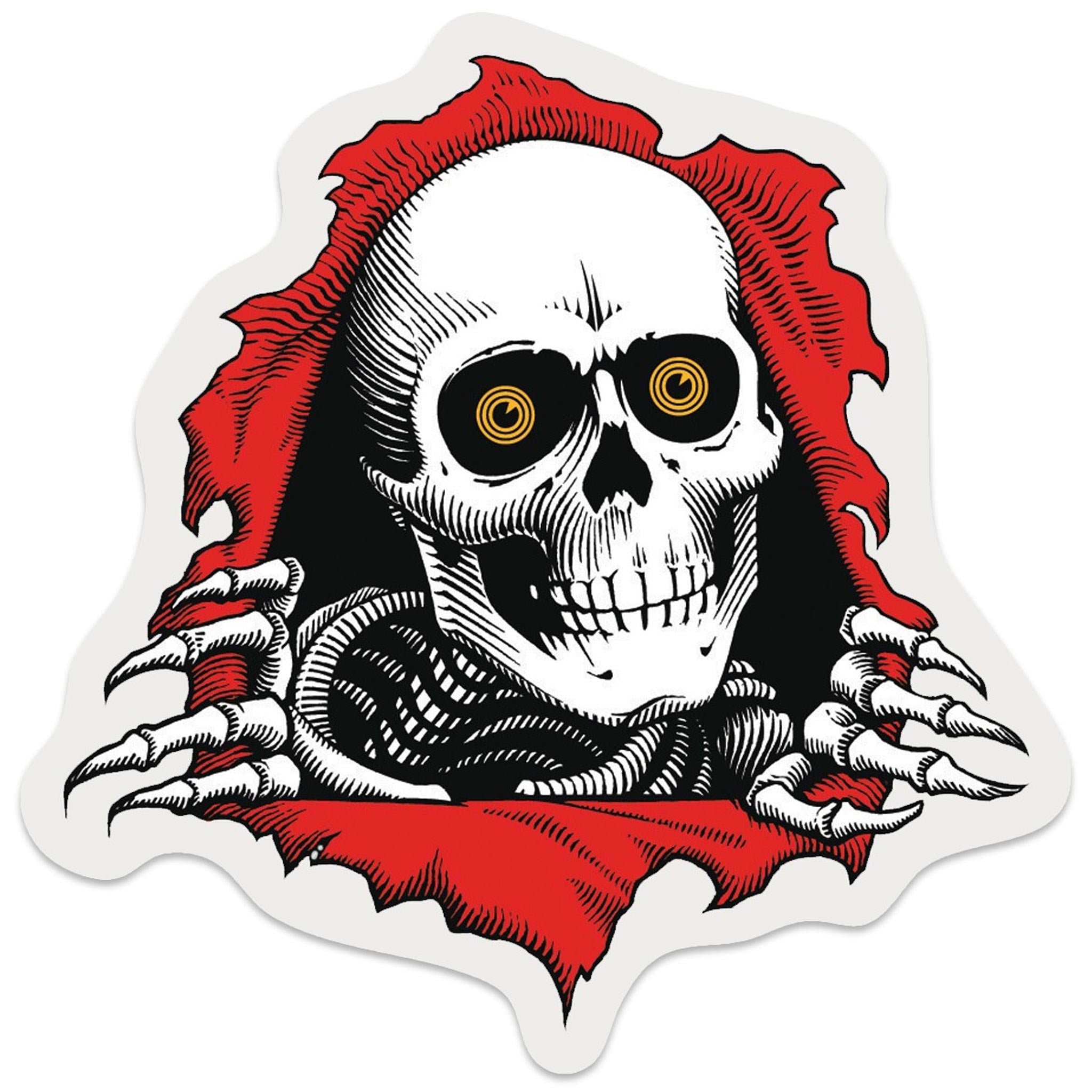 POWELL-PERALTA RIPPER DIE CUT REISSUE STICKER 【 パウエル ペラルタ