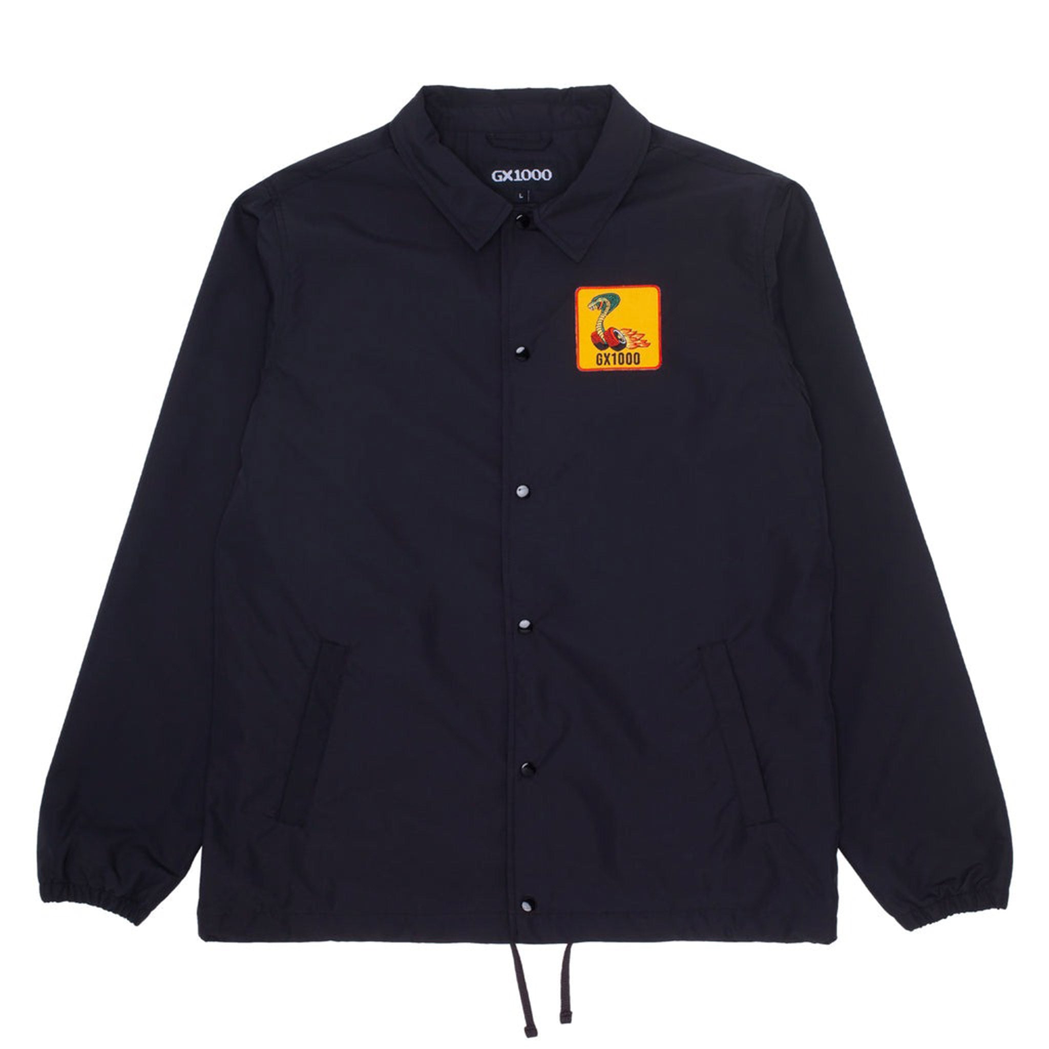 GX1000 COACHES JACKET BLACK 【 ジーエックス1000 コーチ ジャケット