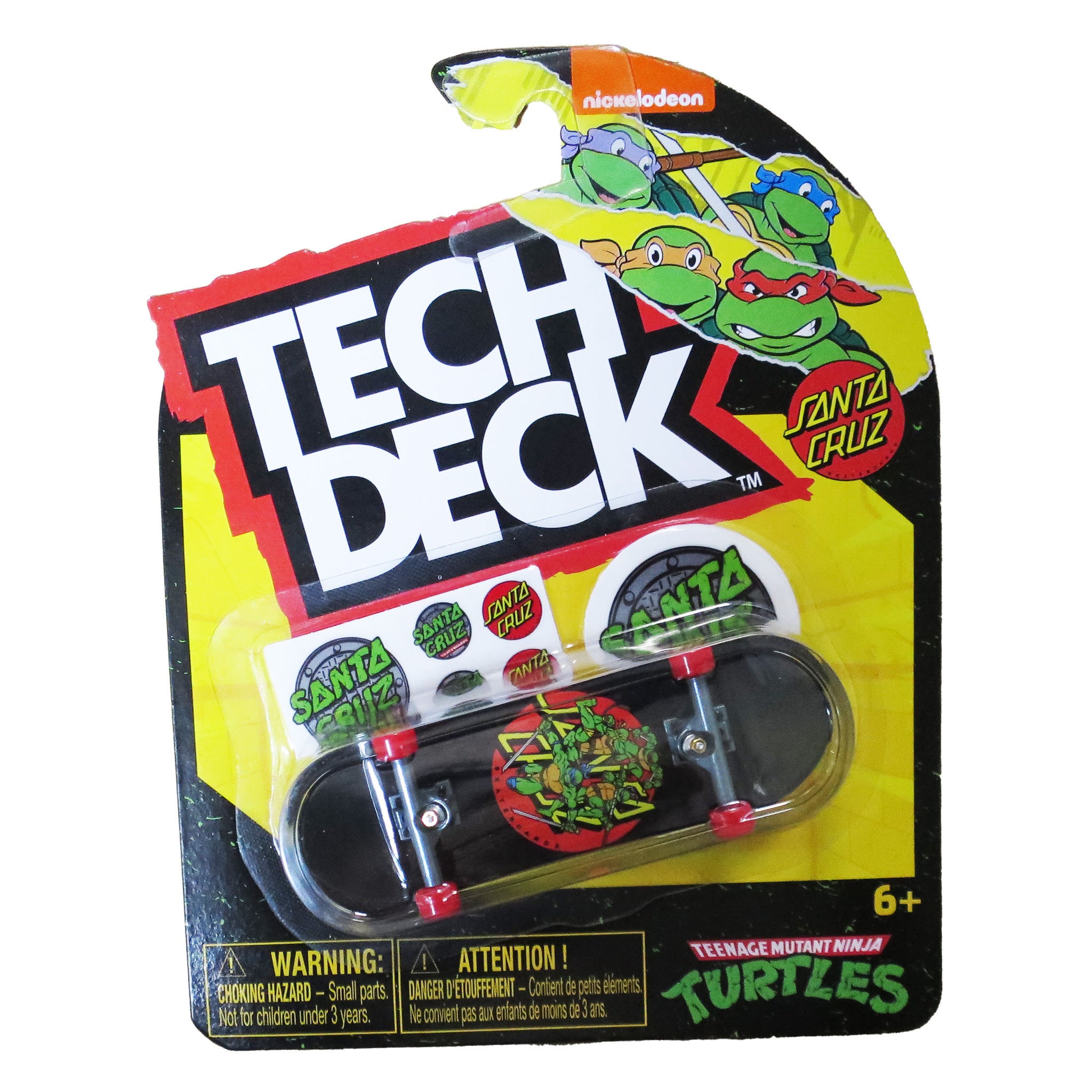 TECH DECK SANTA CRUZ TEAM TURTLES MODEL 3【 テック デッキ