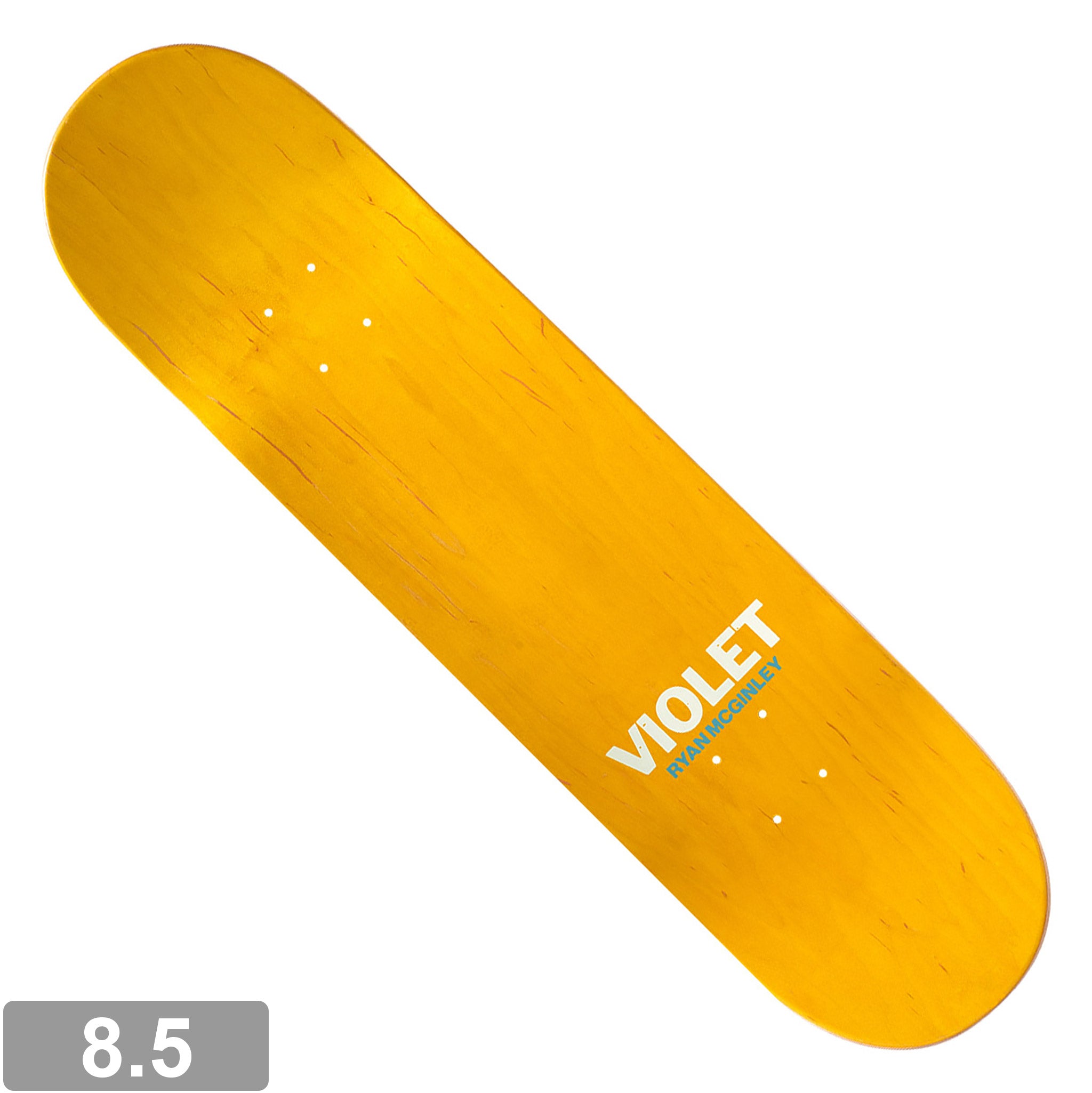 VIOLET RYAN MCGINLEY LIZZY DECK YELLOW DECK 8.5【 バイオレット
