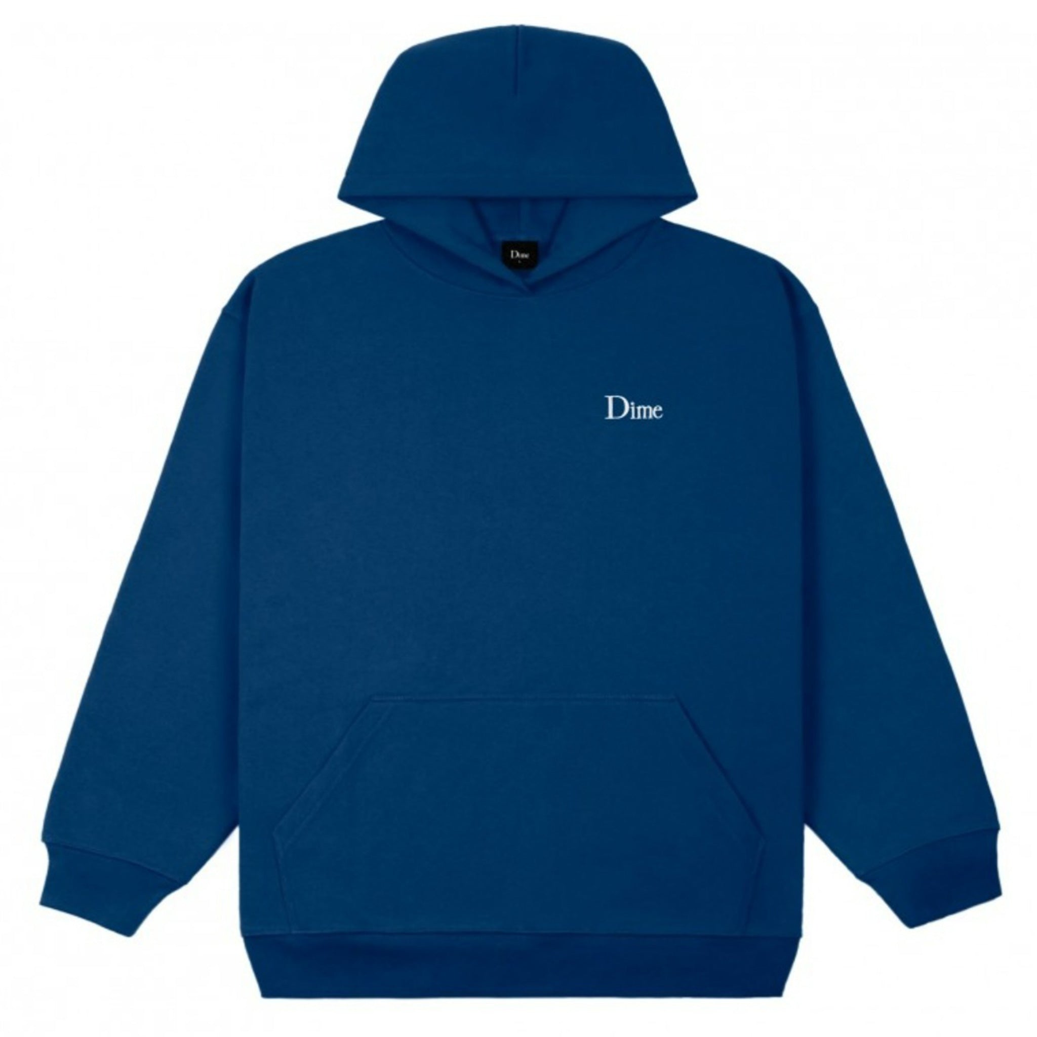 DIME CLASSIC SMALL LOGO HOODIE MIDNIGHT NAVY 【 ダイム クラシック