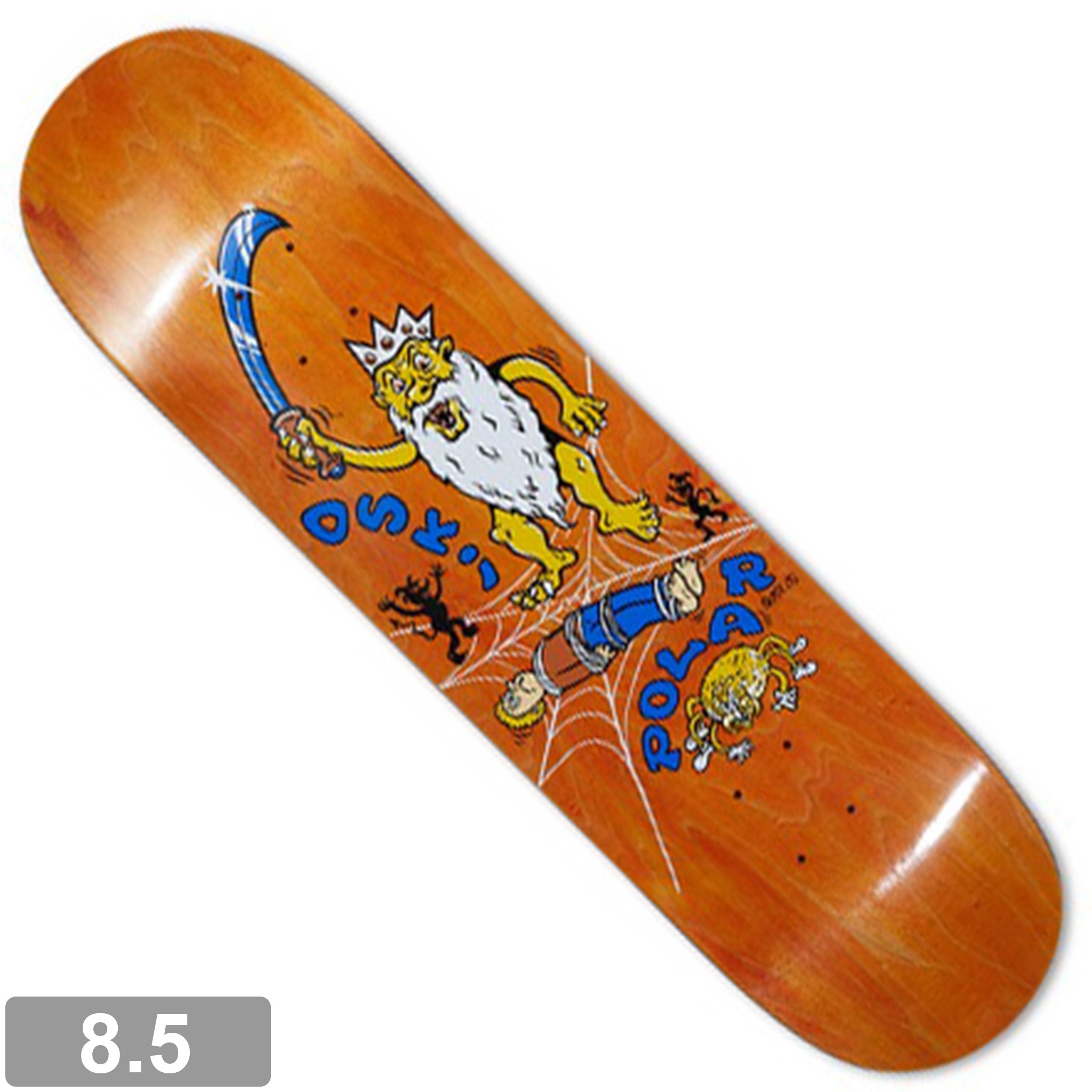 POLAR SKATE CO. OSKAR ROZENBERG SPIDER KING DECK 8.5 【 ポーラー