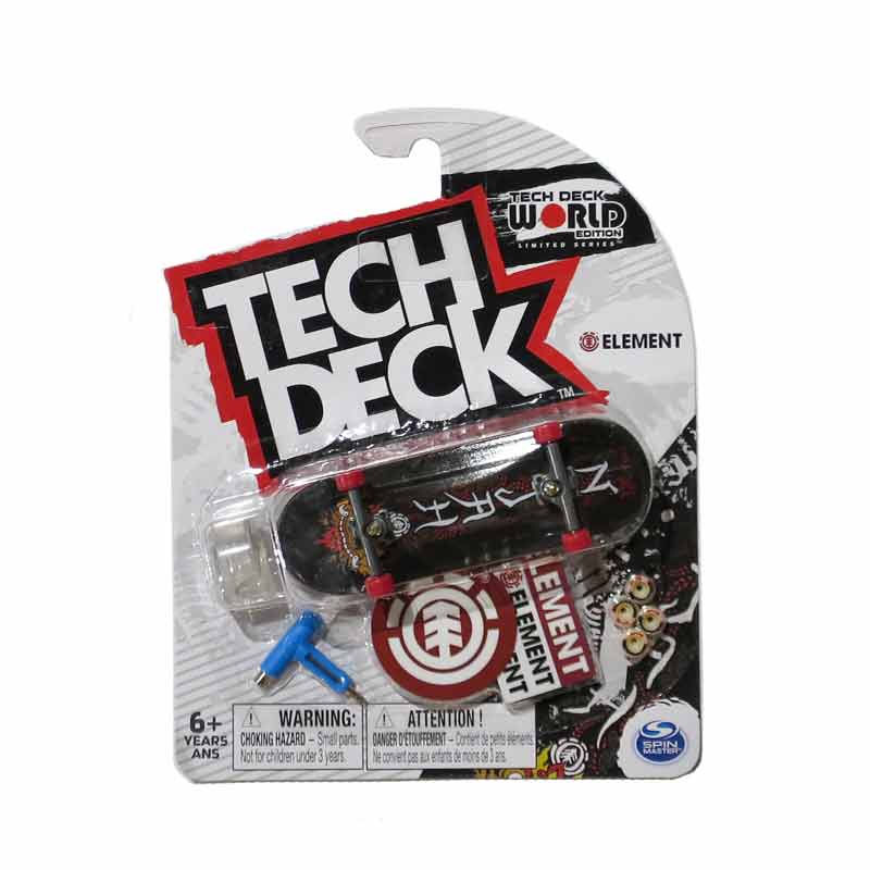 TECH DECK ELEMENT NYJAH BLACK DECK【 テック デッキ エレメント