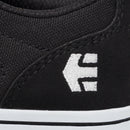 ETNIES BARGE KIDS BLACK/WHITE SUEDE SHOES 【 エトニーズ バージ キッズ子供用 シューズ 】