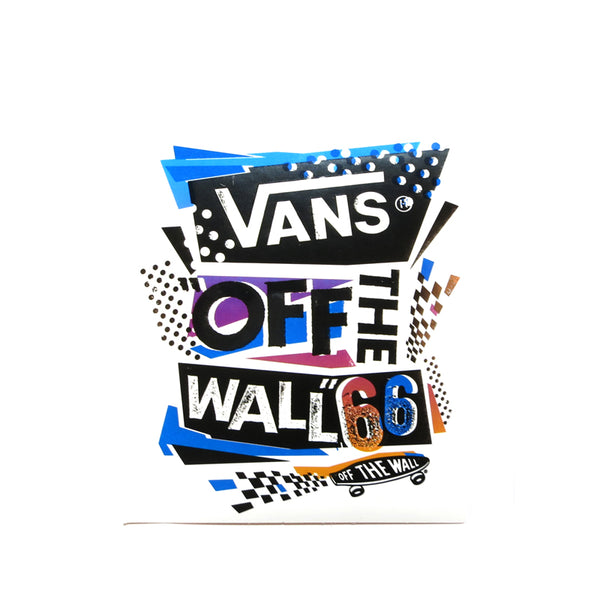 VANS "OFF THE WALL" 66 STICKER 【 バンズ ”オフザウォール 66” ステッカー 】