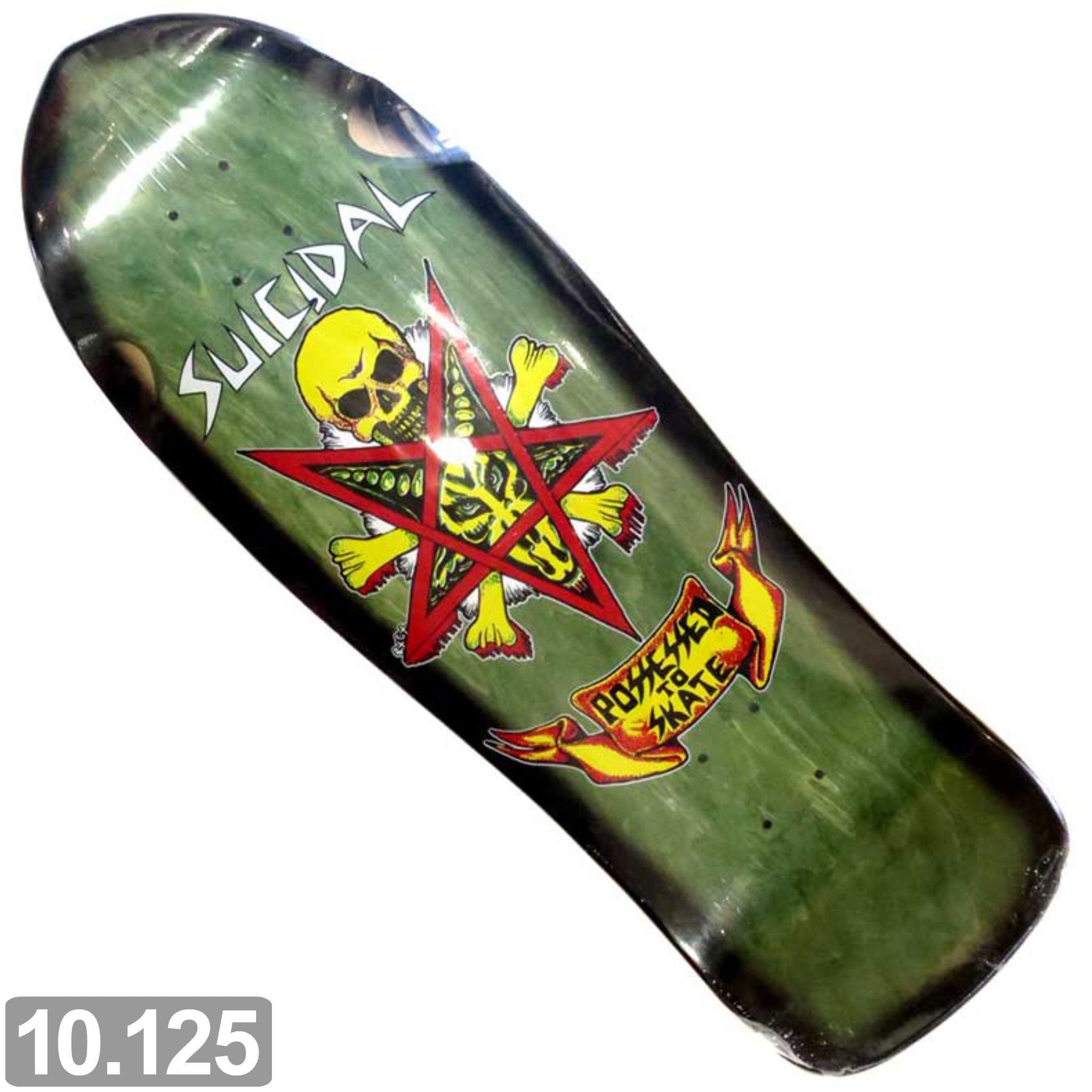 DOGTOWN SUICIDAL SKATES POSSESSED TO SKATE REISSUE GREEN DECK