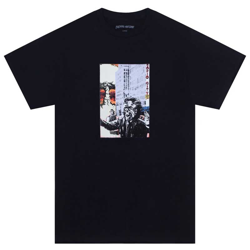 FUCKING AWESOME HALLUCINATION TEE BLACK 【 ファッキン オウサム ハルシネイション Tシャツ ブラック 】