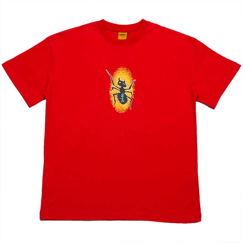 CARPET COMPANY ANT TEE RED 【 カーペット カンパニー アント T