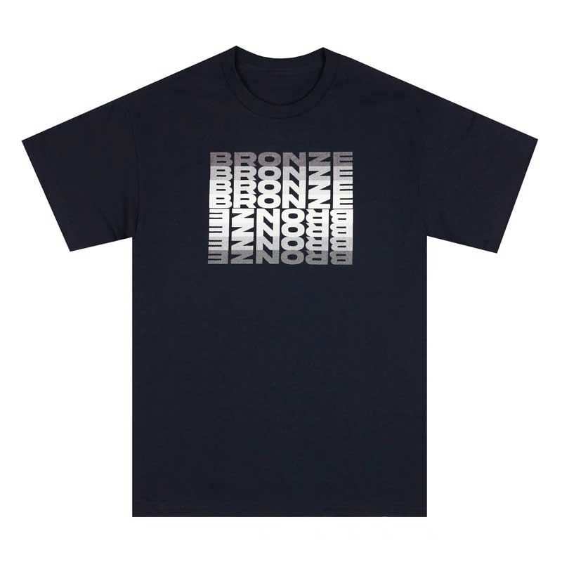 BRONZE 56K FADE TEE NAVY 【 ブロンズ 56K フェイド Tシャツ ネイビー 】