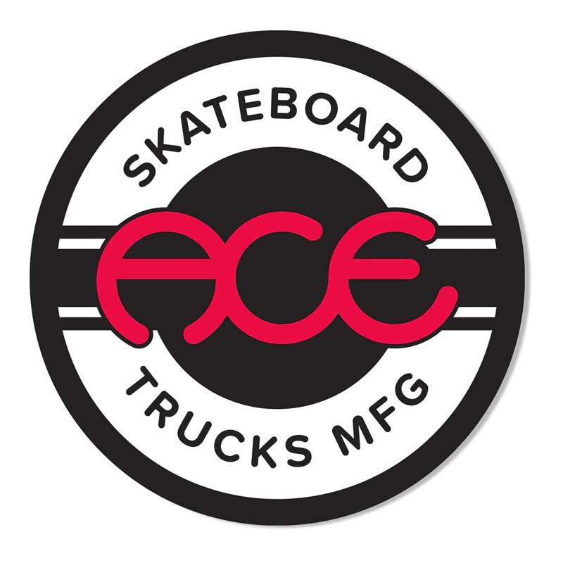 ACE TRUCKS SEAL CLEAR STICKER【 エース トラック シール クリア