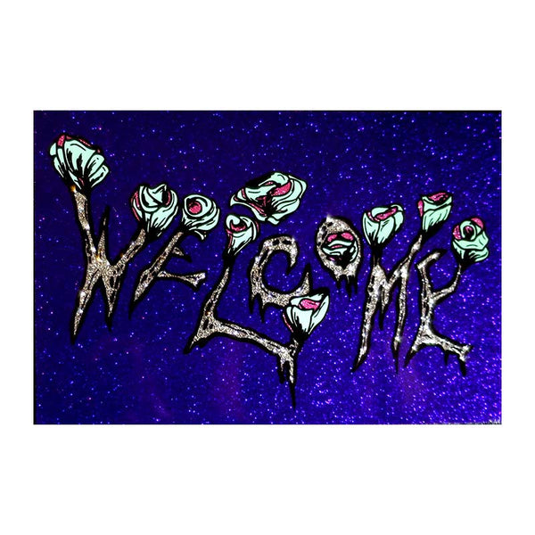 WELCOME LAME STICKER 【 ウェルカム ラメ ステッカー 】
