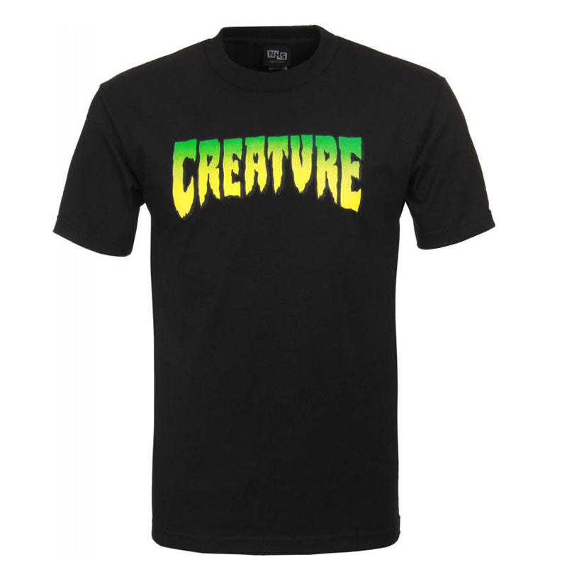 CREATURE LOGO T-SHIRTS BLACK 【 クリーチャー ロゴ Tシャツ ブラック 】