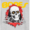 POWELL RIPPER GRAY T-SHIRTS 【 ボーンズ リッパー グレイ Tシャツ 】