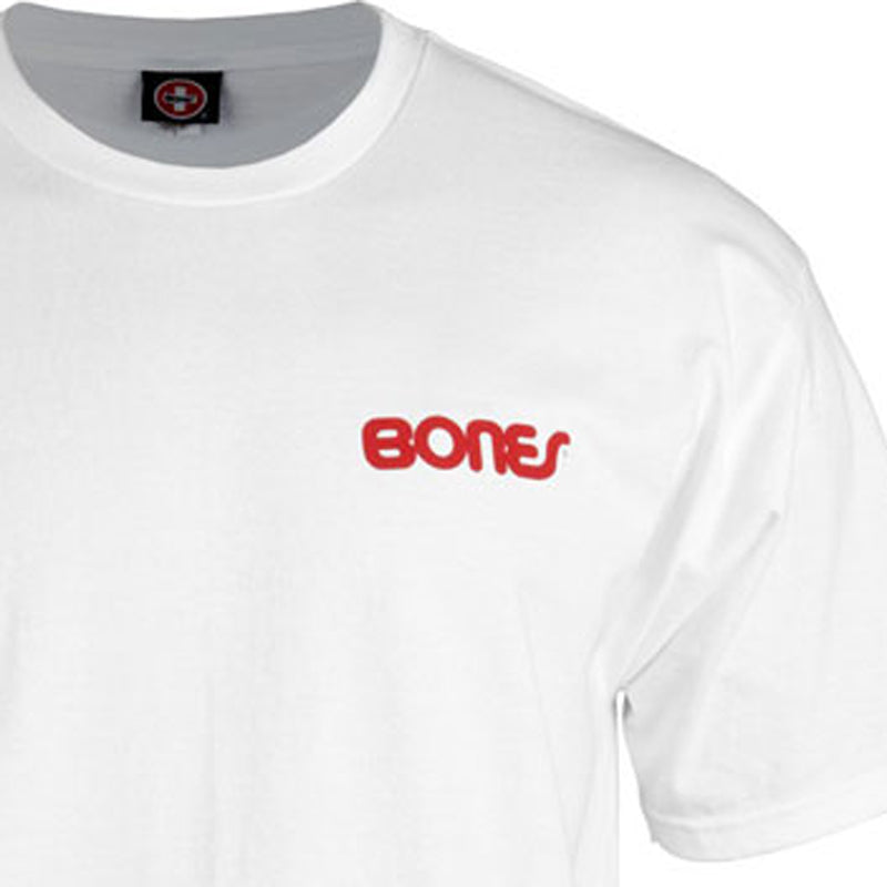 BONES SWISS TEXT WHITE T-SHIRTS 【 ボーンズ スイス テキスト Tシャツ 】
