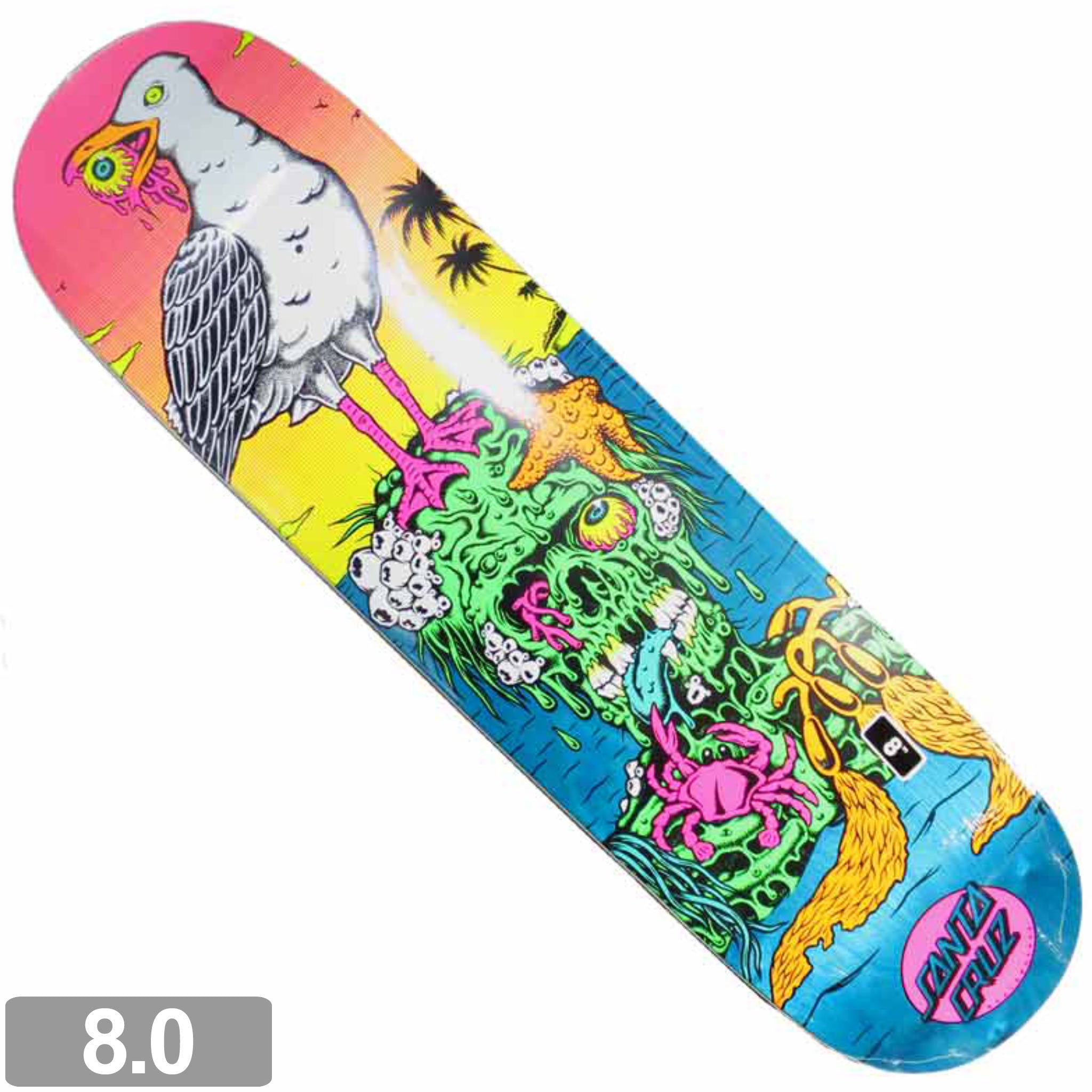 SANTA CRUZ LOW TIDE DECK 8.0 【 サンタクルーズ ロウ タイド デッキ 】