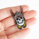 POWELL ANDY ANDERSON SKULL LAPEL PIN 【 パウエル アンディー・アンダーソン スカル ラペル ピン 】
