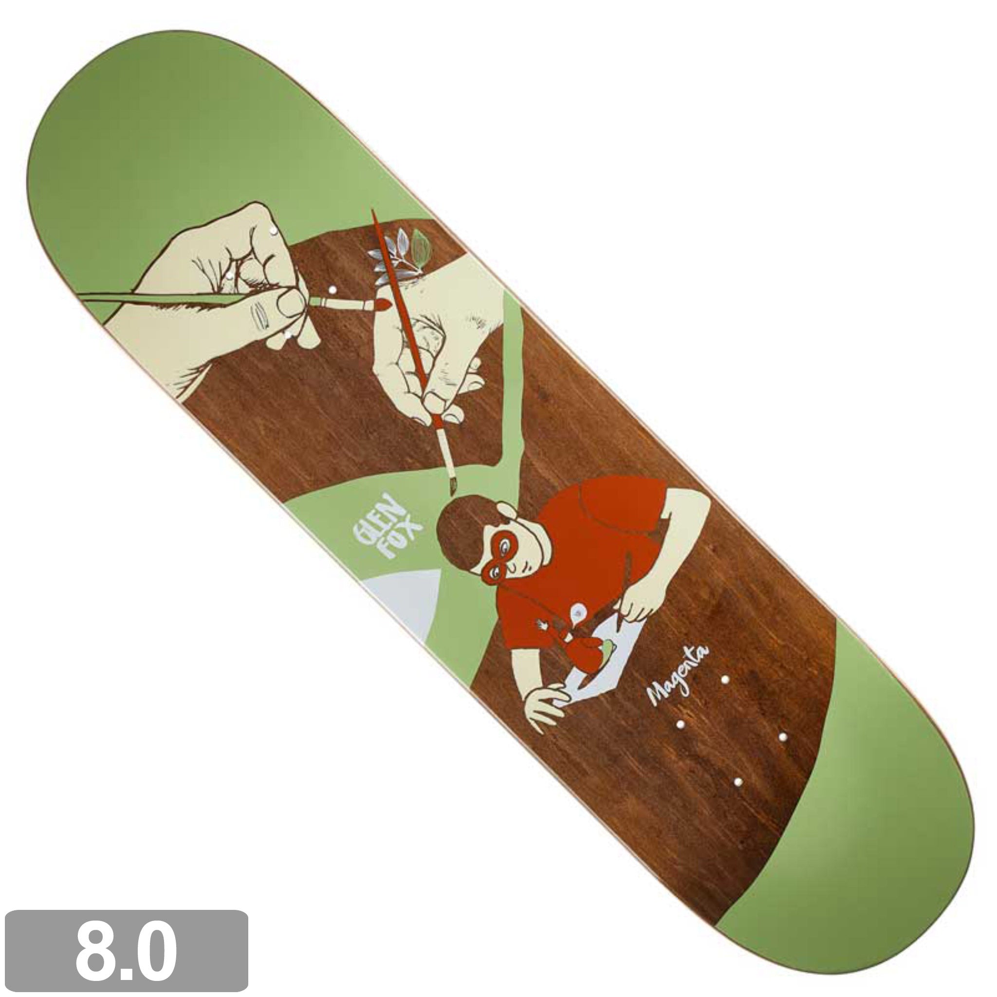 マジェンタ8.0 スケートボード