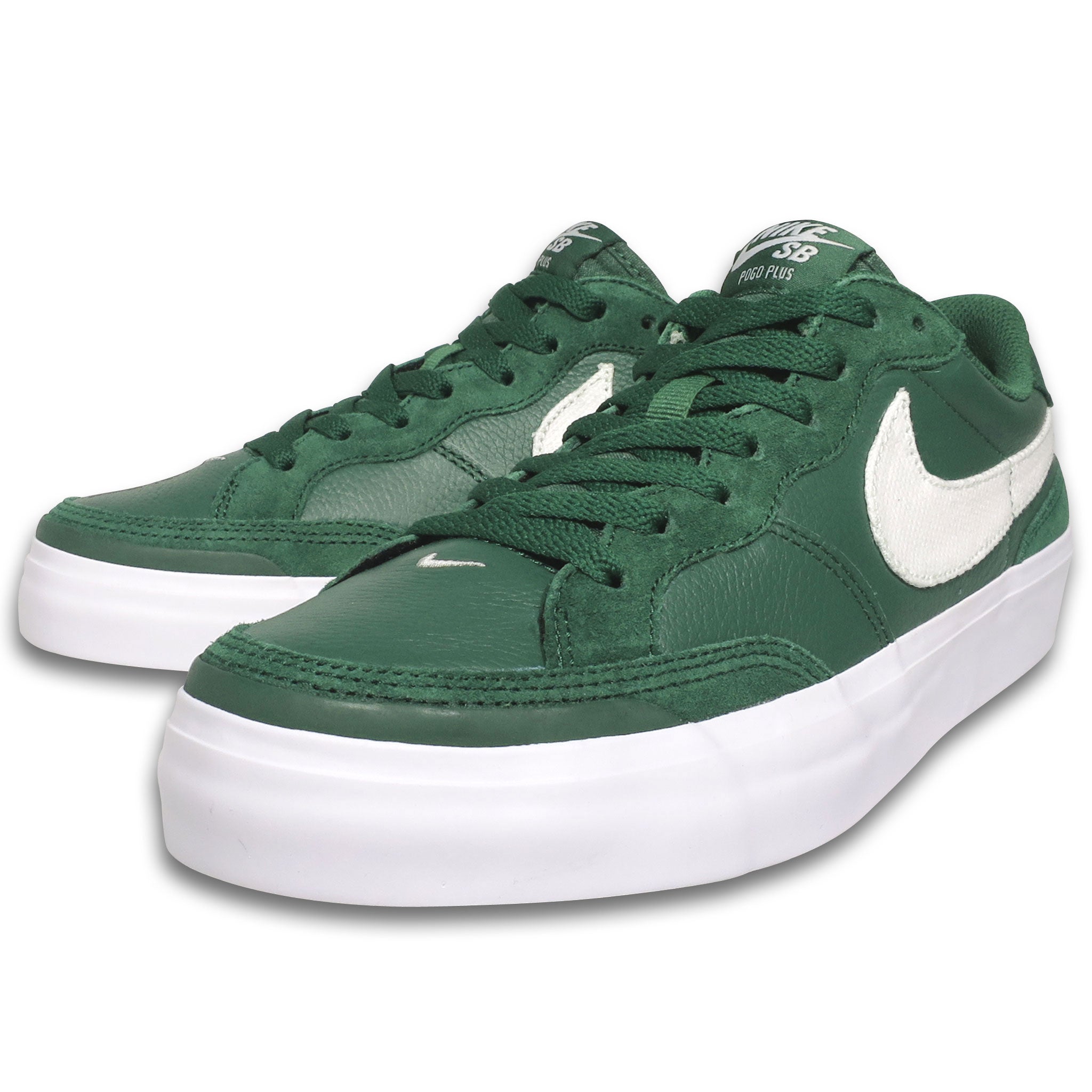 NIKE SB ZOOM POGO PLUS PREMIUM GORGE GREEN / WHITE GORGE GREEN