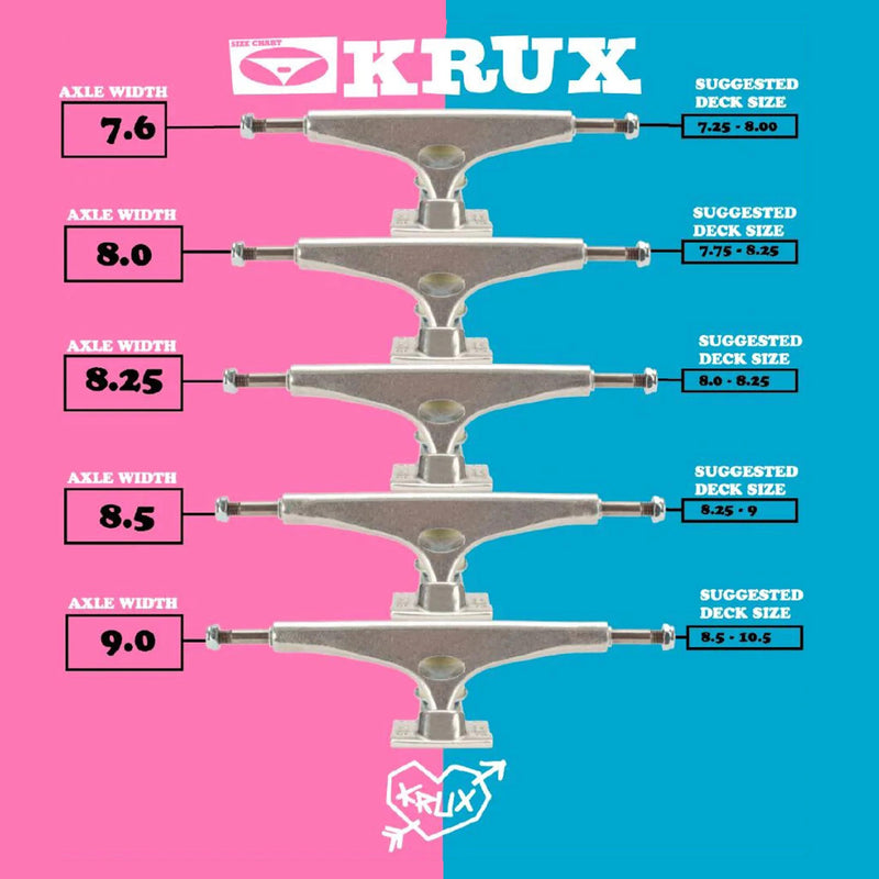 KRUX STANDARD 8.0 BLACK TRUCK 【 クラックス スタンダード ブラック トラック 】