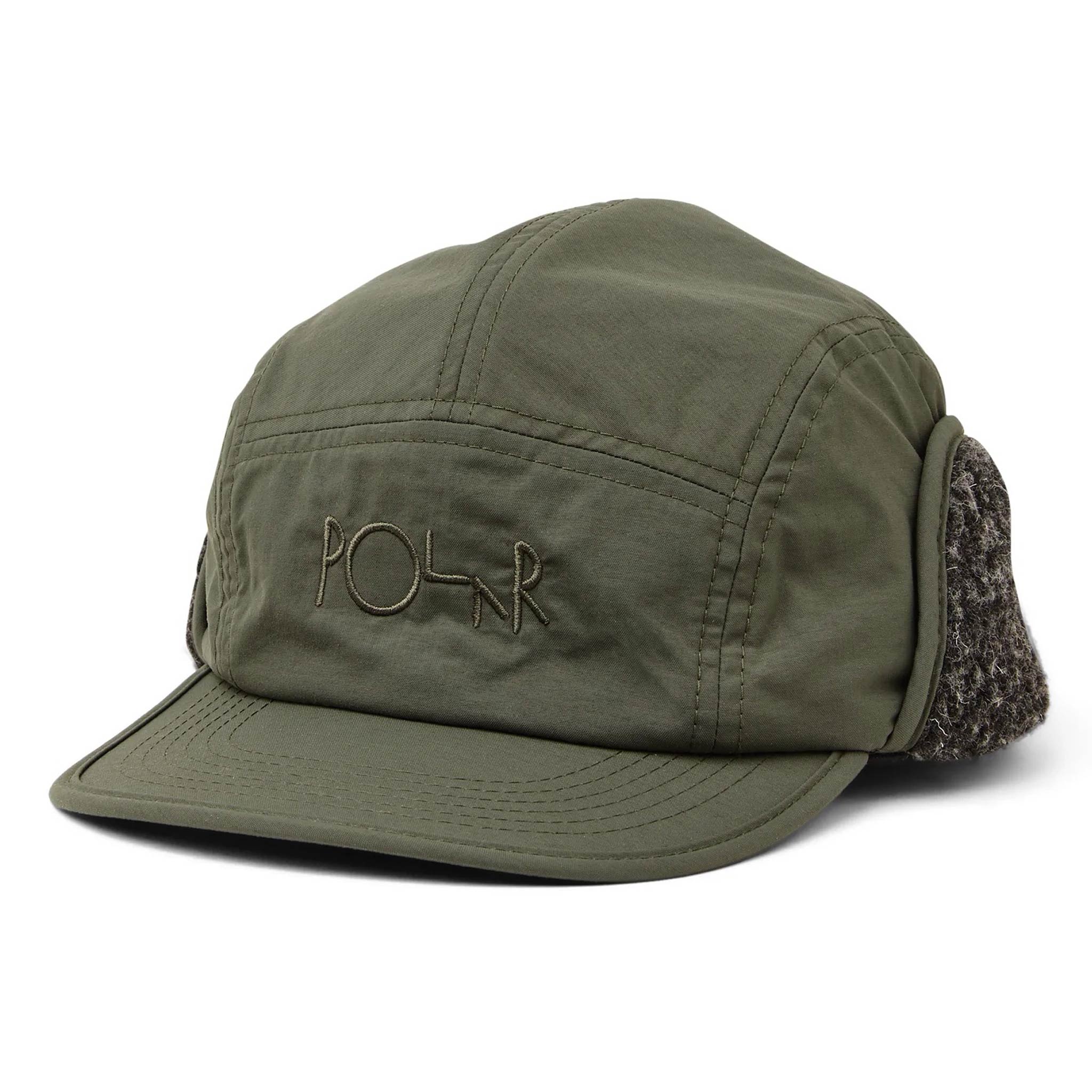 POLAR SKATE CO. SHERPA FLAP CAP ARMY GREEN 【 ポーラー