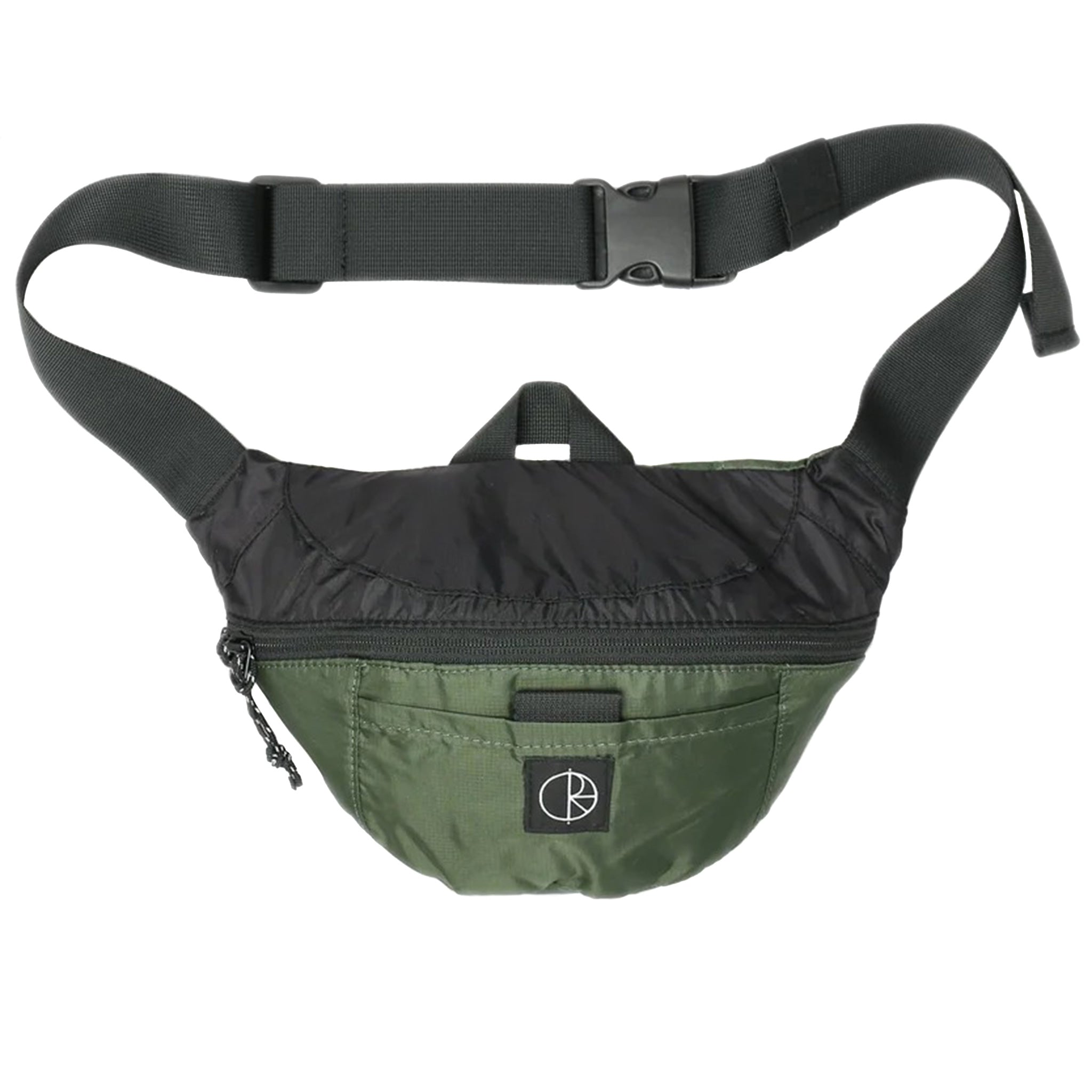 POLAR SKATE CO. HIP BAG RIPSTOP OLIVE / BLACK【 ポーラー スケート