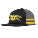 ANTI HERO BASIC EAGLE CAP BLACK YELLOW 【 アンタイヒーロー ベーシック イーグル メッシュ キャップ  】