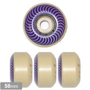SPITFIRE FORMULA FOUR CLASSIC PURPLE WHEEL 99A 58mm 【  スピットファイアー フォーミュラフォー クラシック ウィール 】