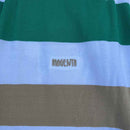 MAGENTA AUTUMN STRIPES PIQU? LS TEE WHITE【 マゼンタ オータム ストライプ ピケ ロングスリーブ Tシャツ ホワイト 】