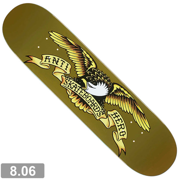 ANTI HERO CLASSIC EAGLE BROWN DECK 8.06 【 アンタイヒーロー クラシック イーグル ブラウン デッキ 】