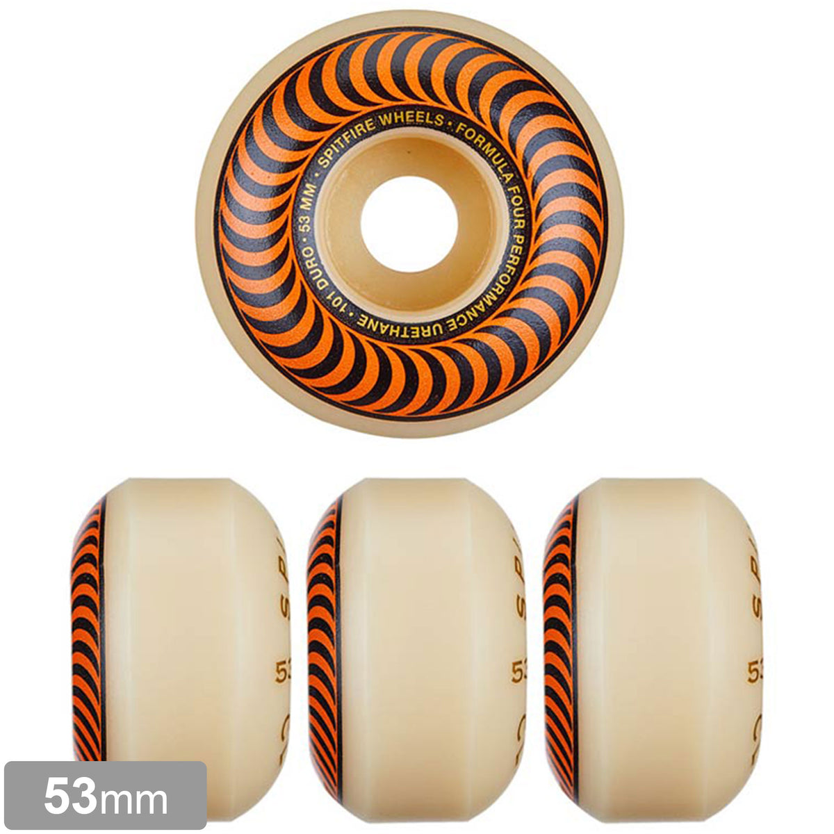 SPITFIRE FORMULA FOUR CLASSIC ORANGE 101A 53mm 【 スピット