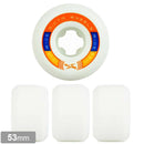 RICTA RAPIDO WIDE WHITE RED 101A 53mm 【 リクタ ラピッド ワイド ホワイト ウィール 】