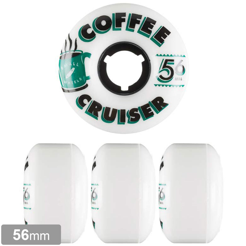 SML. WHEELS COFFEE CRUISER WHITE / FOREST / BLACK 78A 56mm 【 スモール ウィール コーヒー クルーザー ソフトウィール 】