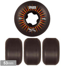 RICTA SPARX BLACK / RED WHEEL 99A 53mm 【 リクタ スパークス ブラック レッド ウィール スケボー 】