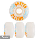 GHETTO CHILD CLASSIC LOGO ORANGE/WHITE WHEEL 101A 54mm 【 ゲットー チャイルド クラシック ロゴ オレンジ ホワイト ウィール 】